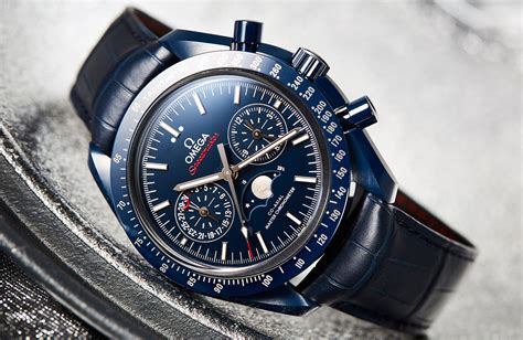 speedmaster blue side of the moon